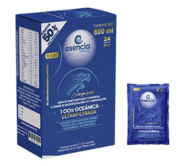 Sachets Agua de Mar Hipertónica Ecuador